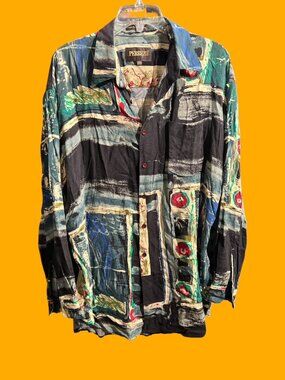 Vintage Perruzzo button up shirt